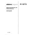 ELEKTRA FI136S Owners Manual